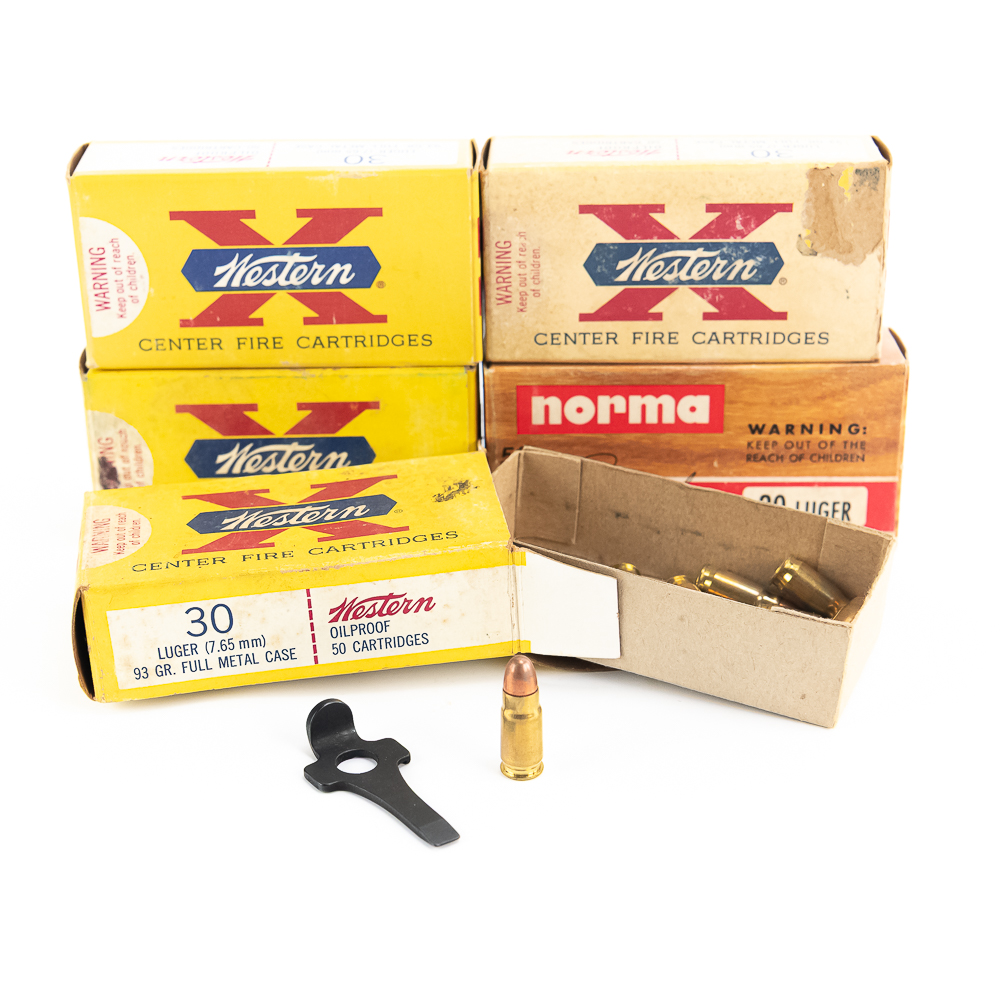 211rds of Caliber .30Luger Ammunition & Tool