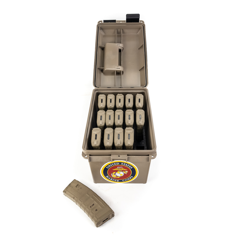 *15 Magpul PMags & MTM Storage Can
