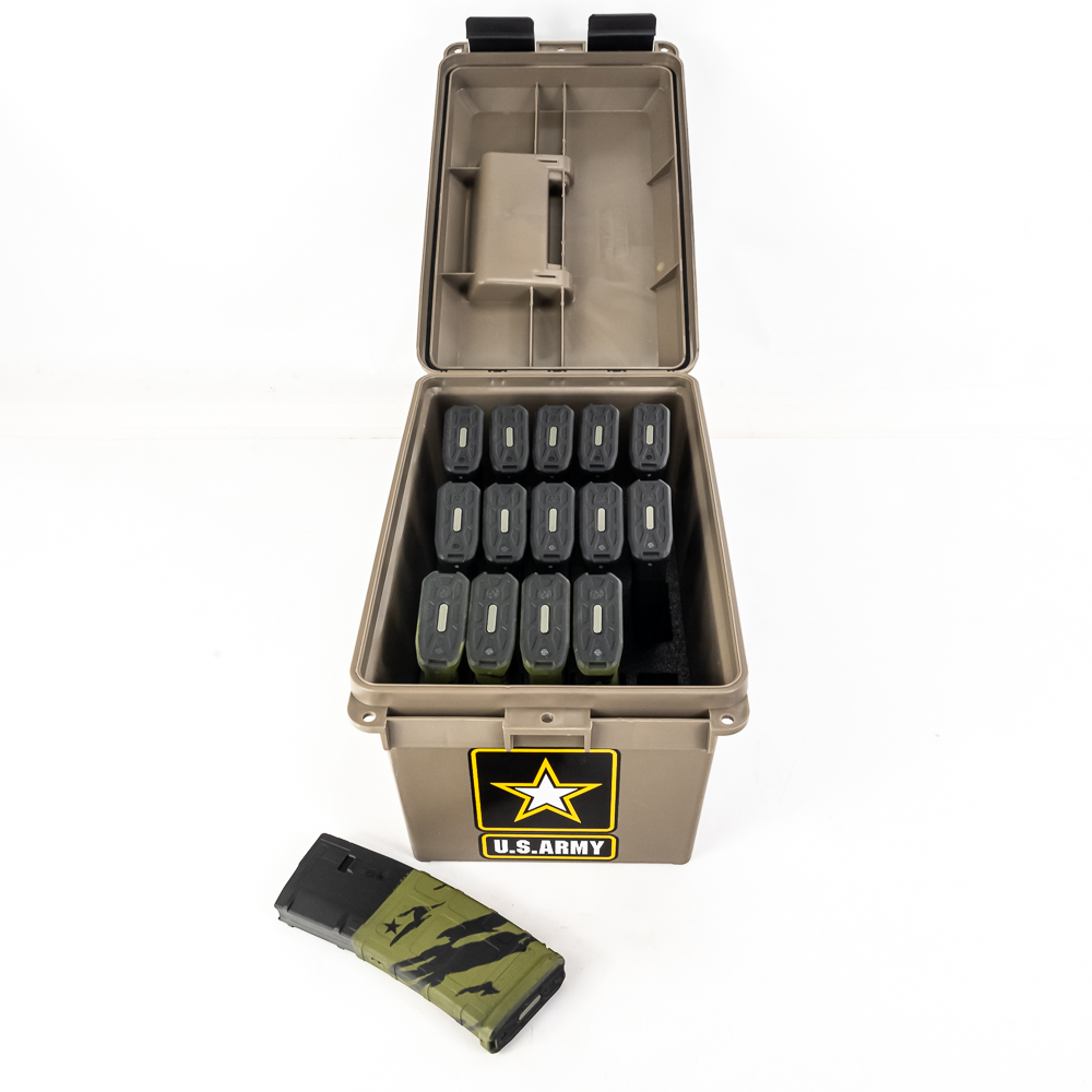 *15 Magpul PMags & MTM Storage Can