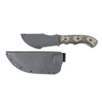 Handmade Tom Brown Style Custom Knife. Hand-made, custom knife modeled on Tom Brown Tracker 