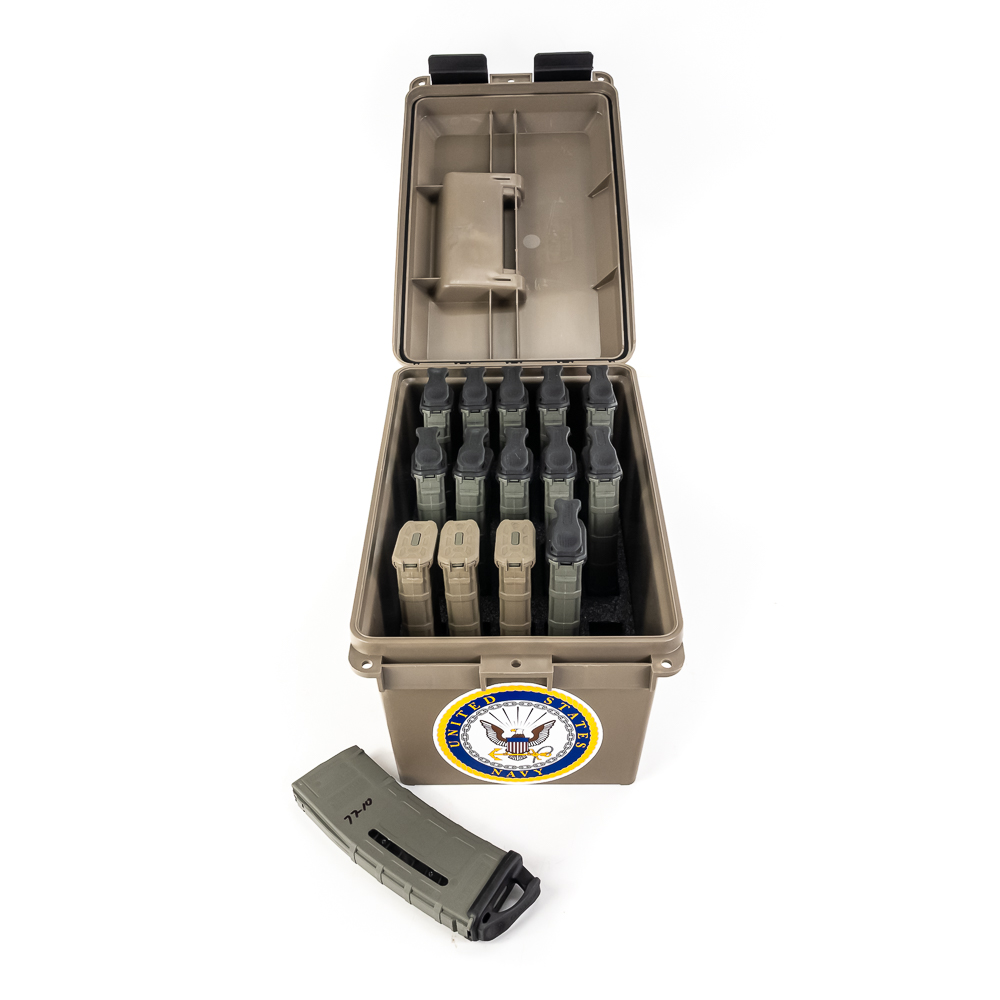 *15 Magpul PMags & MTM Storage Can