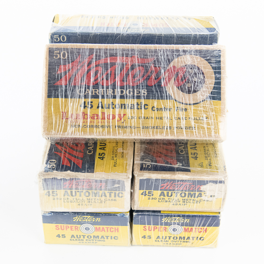 300rds of Caliber .45ACP Collector Ammunition