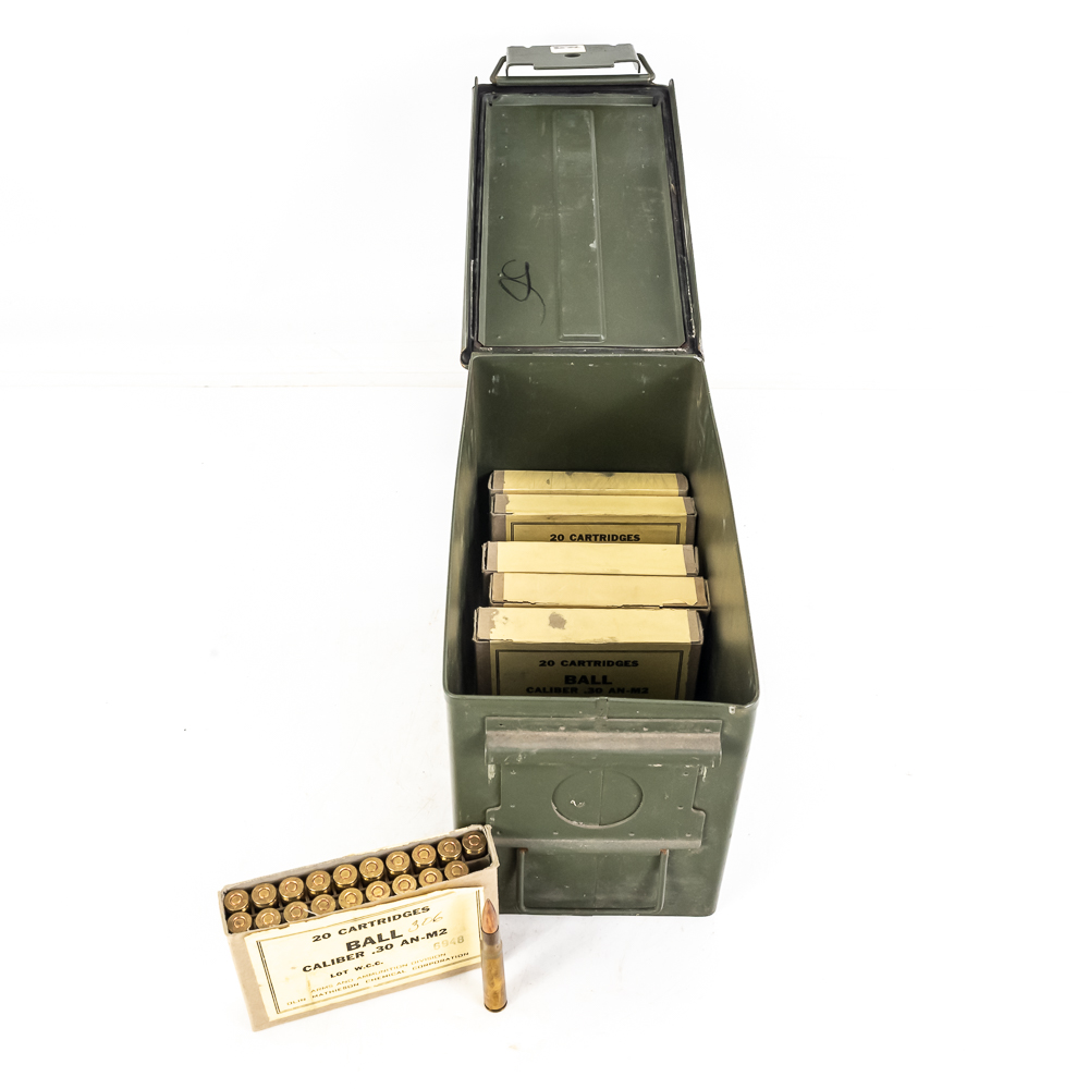 120rds of Caliber .30-06 AN-M2 Ammunition