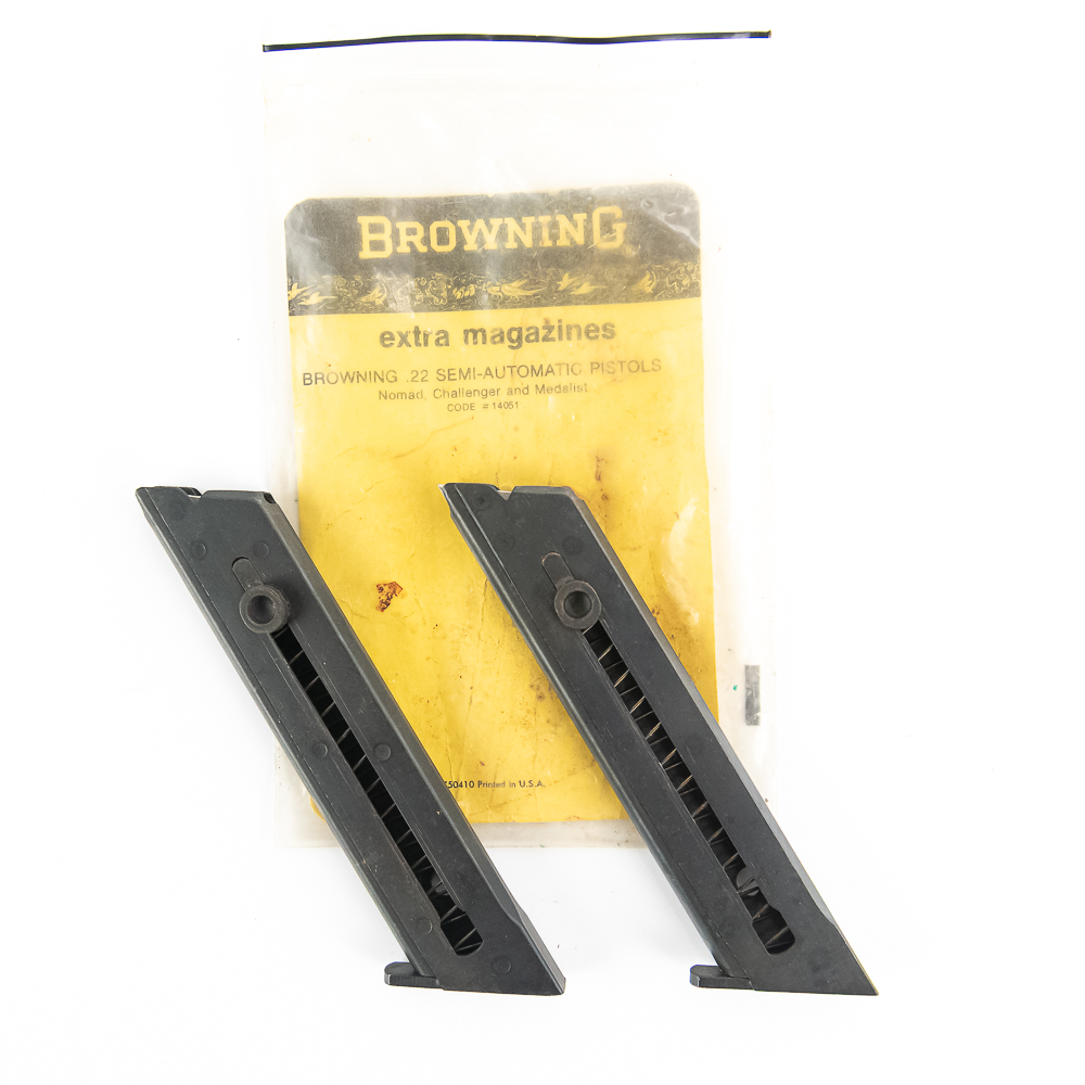 2 Factory Browning Nomad .22LR Magazines