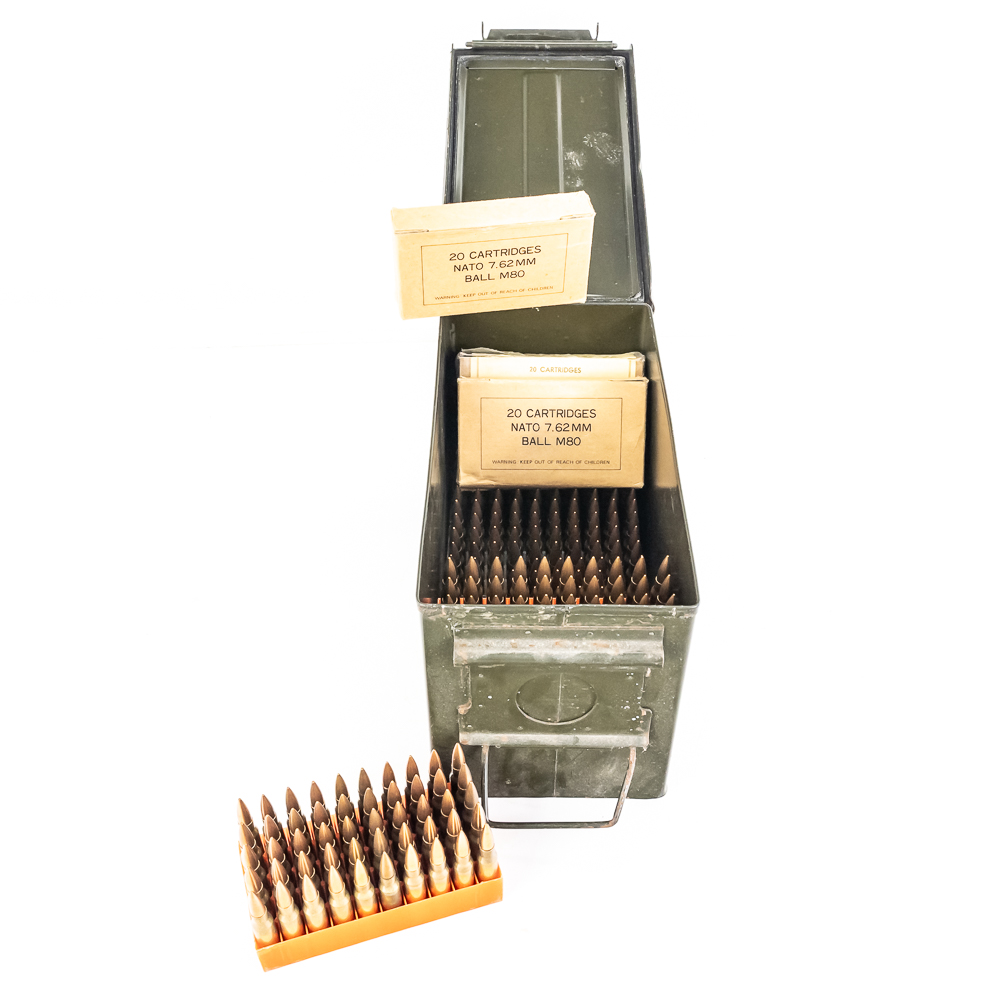 360rds of Caliber 7.62Nato Surplus Ammunition