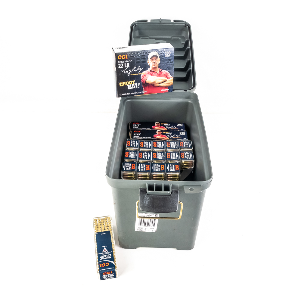 2700rds of Caliber .22LR Mini-Mag Ammunition