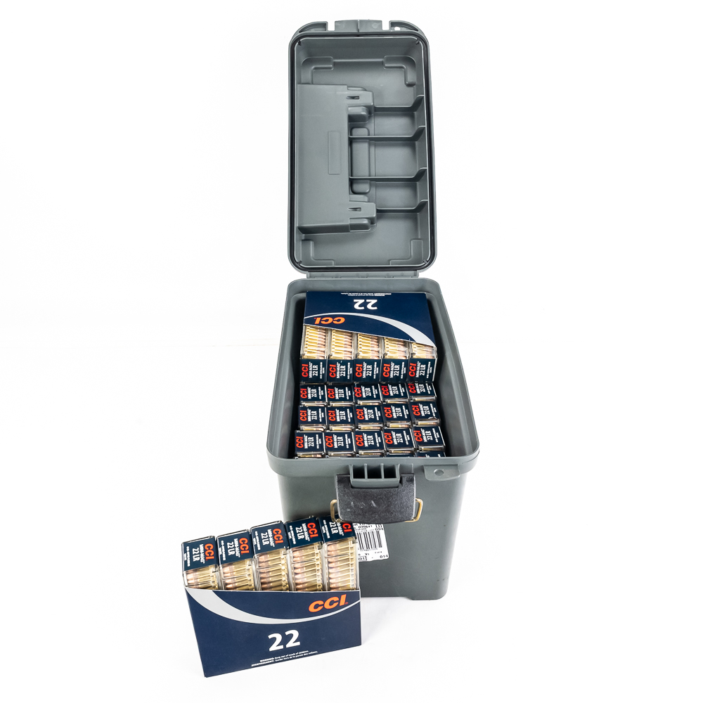 4500rds of Caliber .22 LR Mini-Mag Ammunition