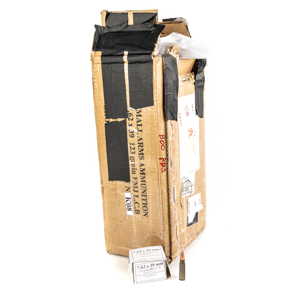 800rds of Caliber 7.62x39 Ammunition
