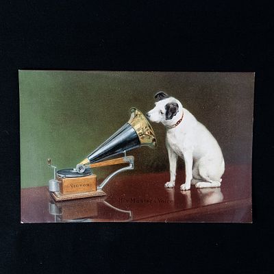 1904 Victor Talking Machine Advertisement. Circa 1904 handbill type advertisement for Victor 