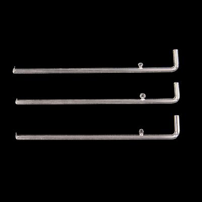 3 Hand Blown Glass Echophone Tone Arms. 3 hand blown glass tone arm tubes for Amet Echophone 
