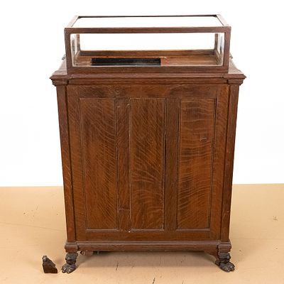 Edison M Cyl Phono Under Glass - Incomplete. Most probably made by Hawthorne & Sheble as an 