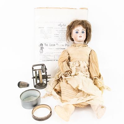 Edison Talking Doll. The talking doll took Edison 12 years to develop, 17 patents, huge sums of 