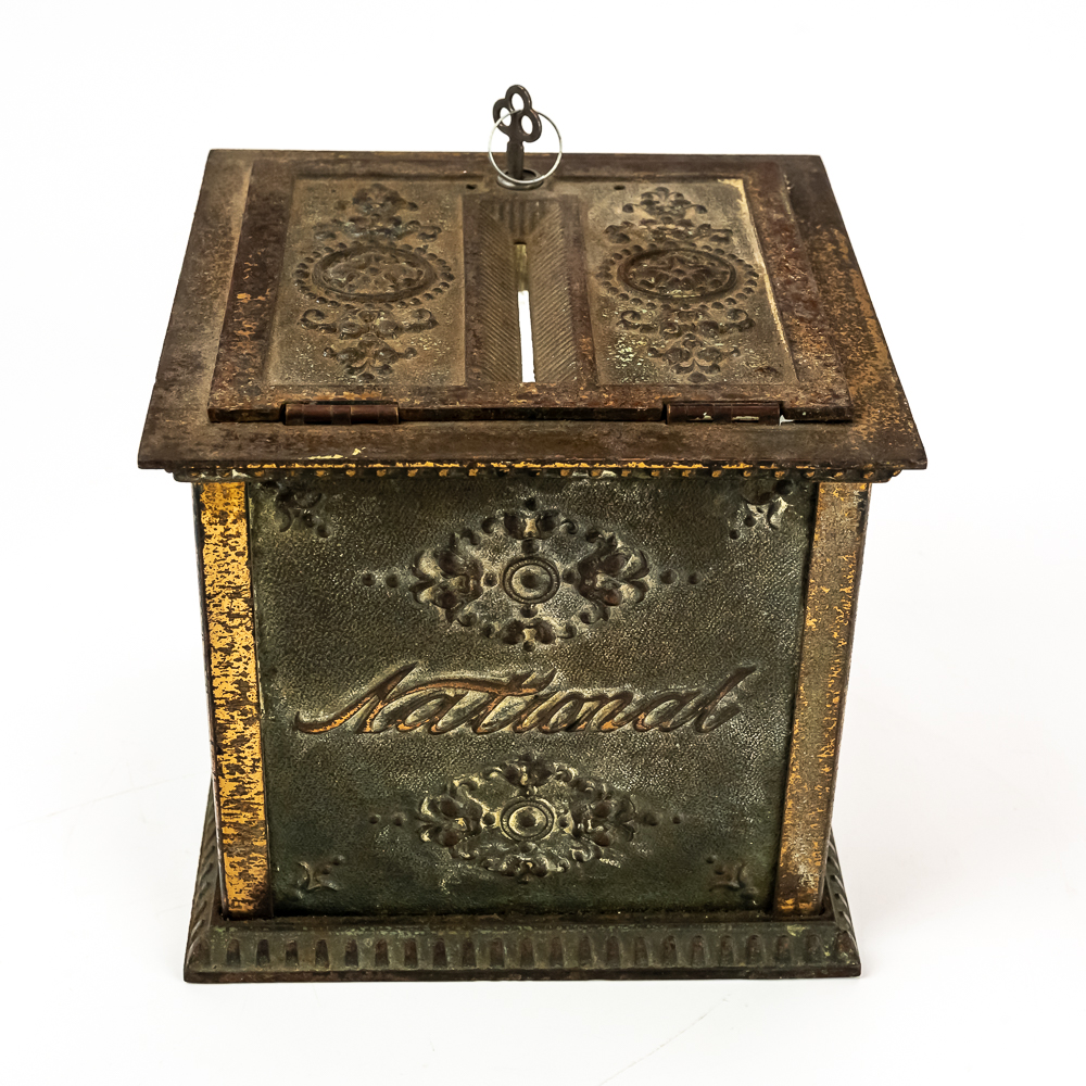 National Cast Iron Receipt Box