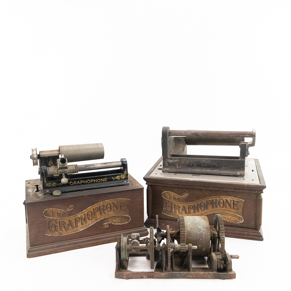 Columbia AG & A Cylinder Phonographs For Parts