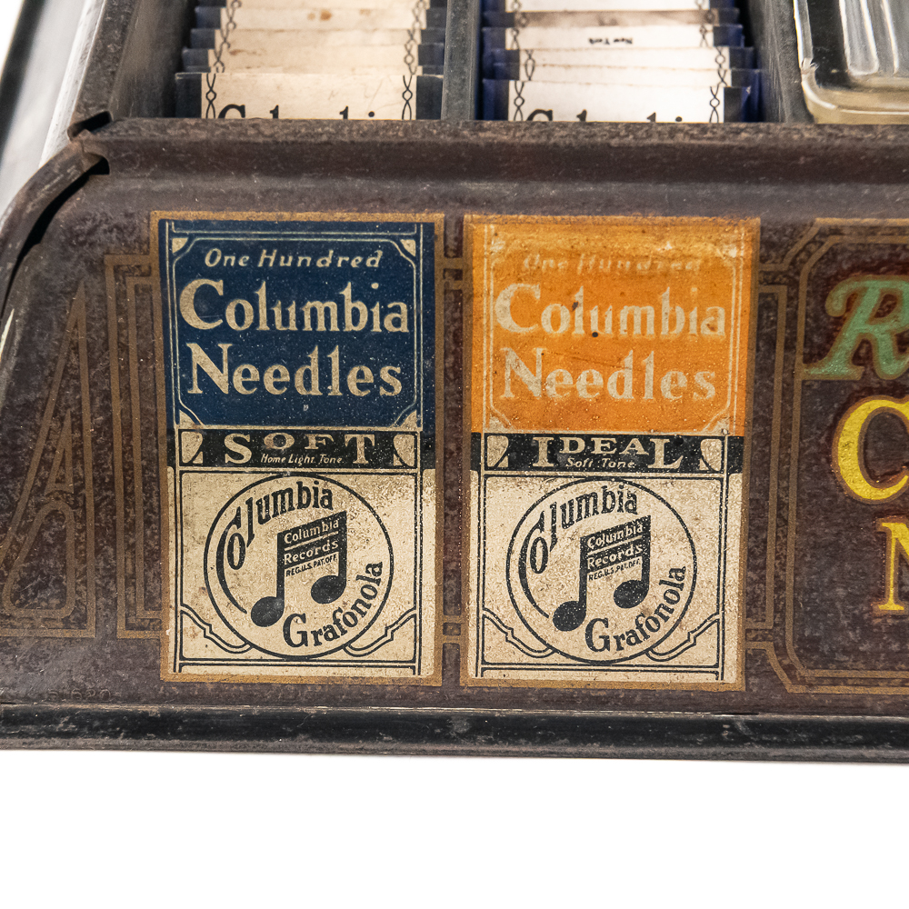 Countertop Columbia Phonograph Needle Display