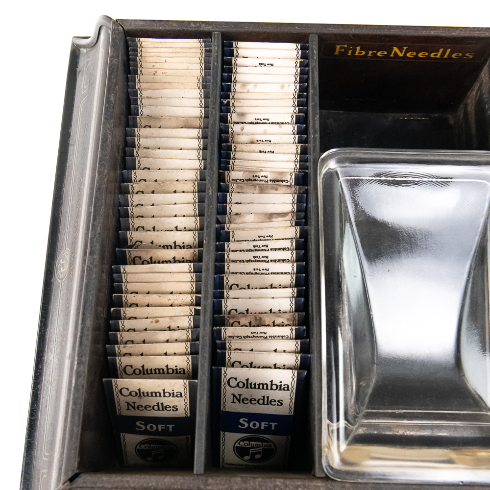 Countertop Columbia Phonograph Needle Display
