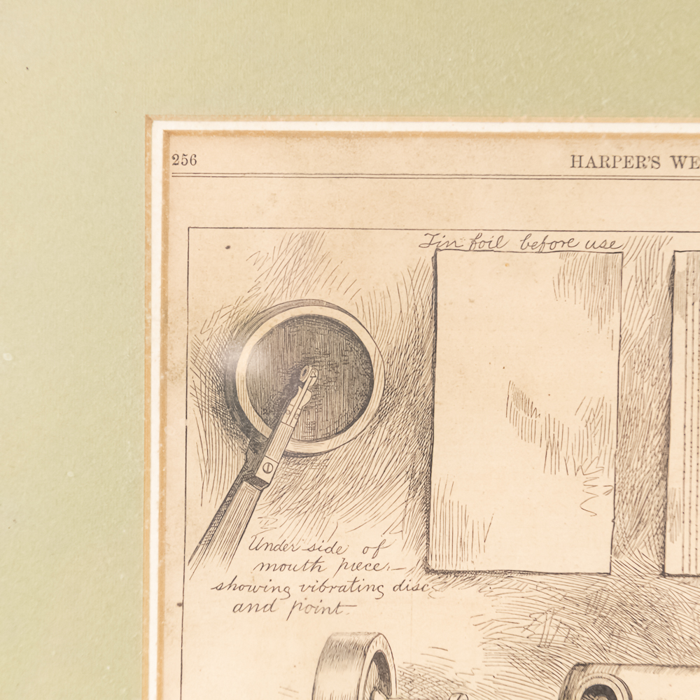 1878 Announcement of Edison's Phonograph