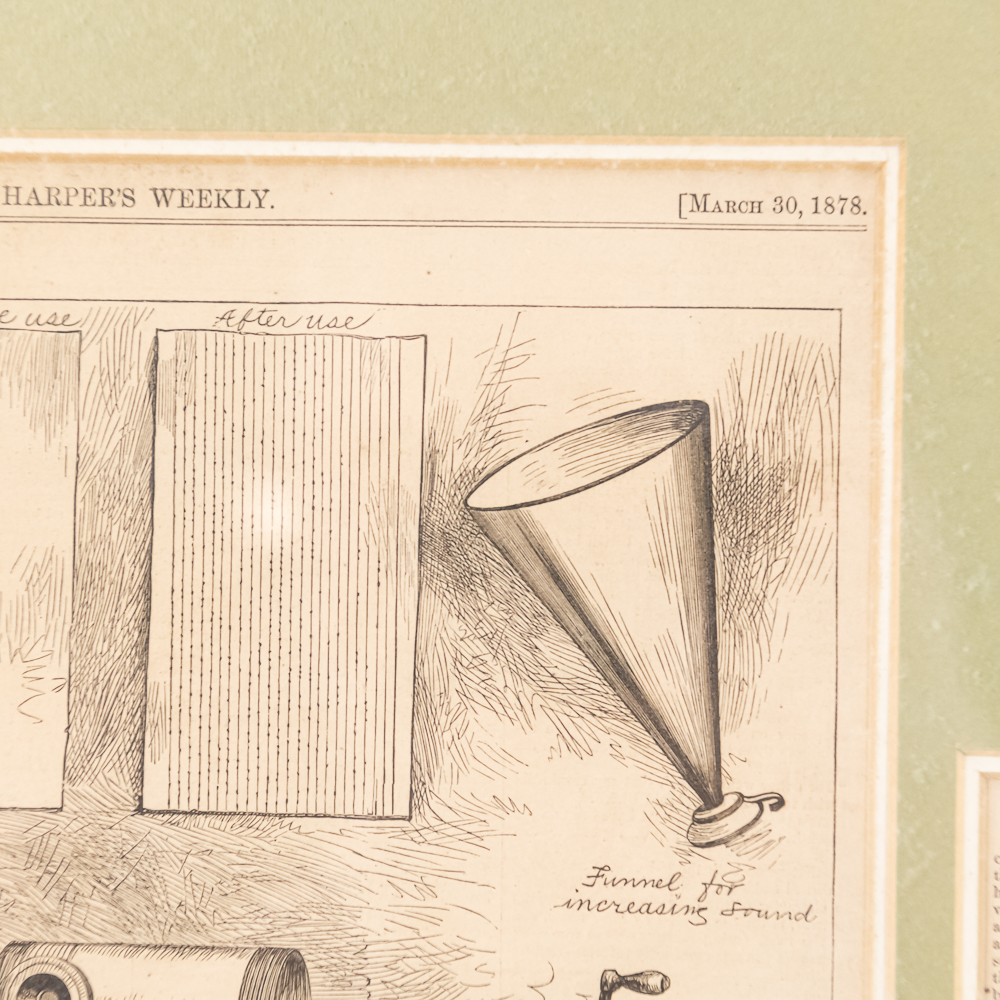 1878 Announcement of Edison's Phonograph
