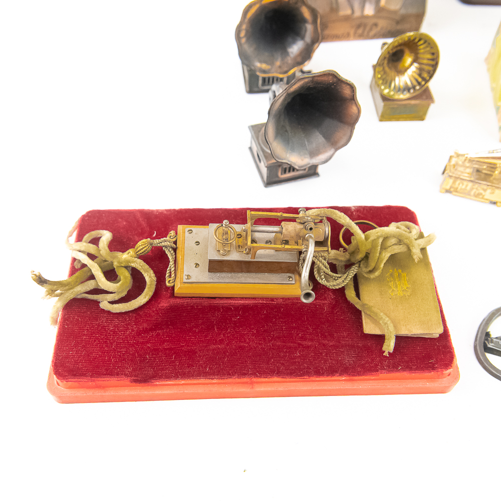 Edison & Victrola Memorabilia Tray Lot