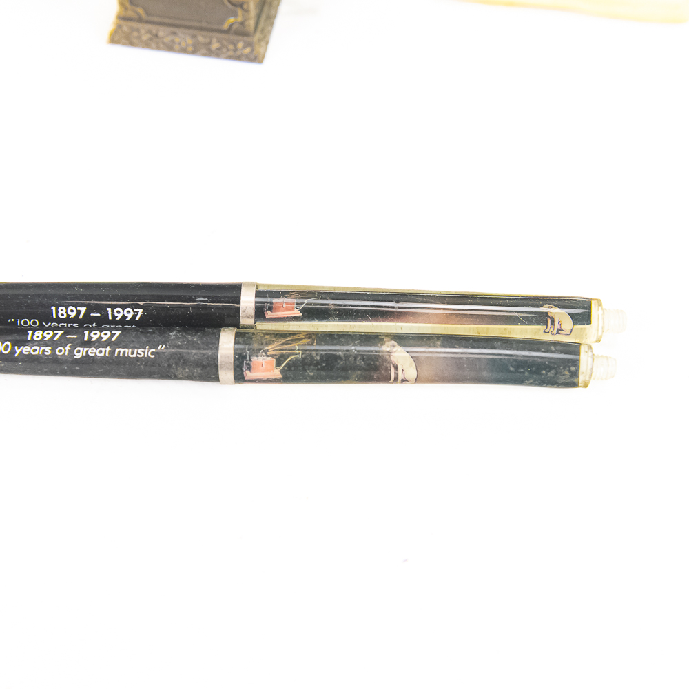 Edison & Victrola Memorabilia Tray Lot