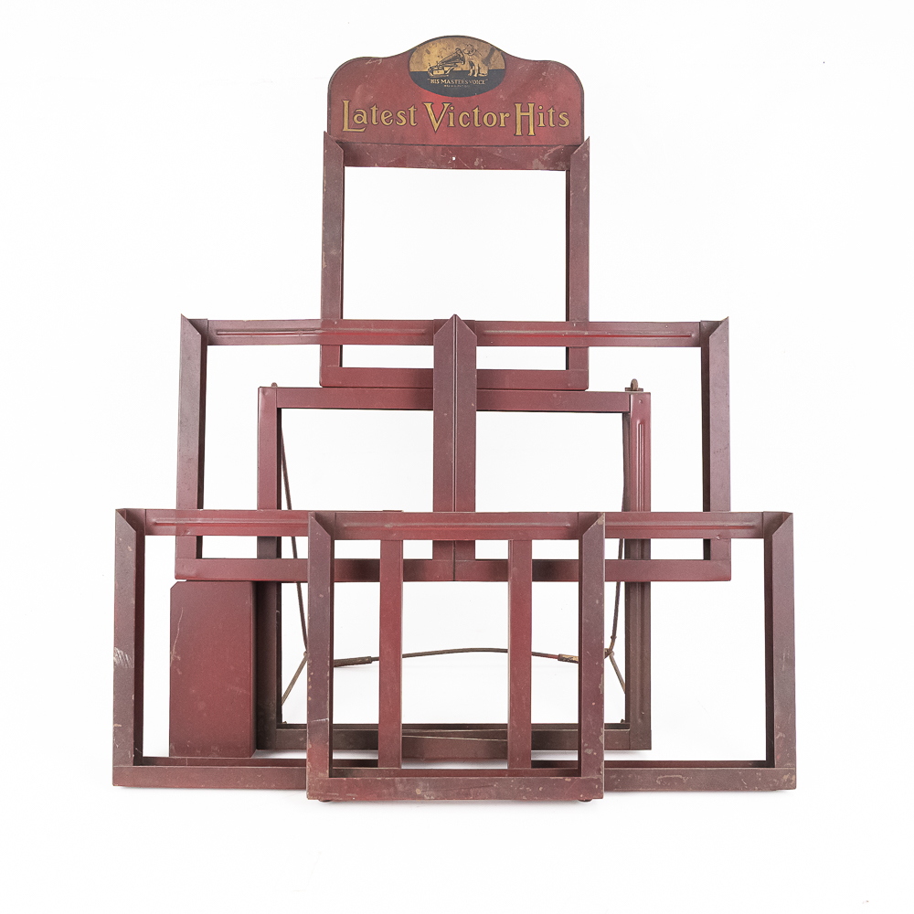 Victor Record Retail Display Rack