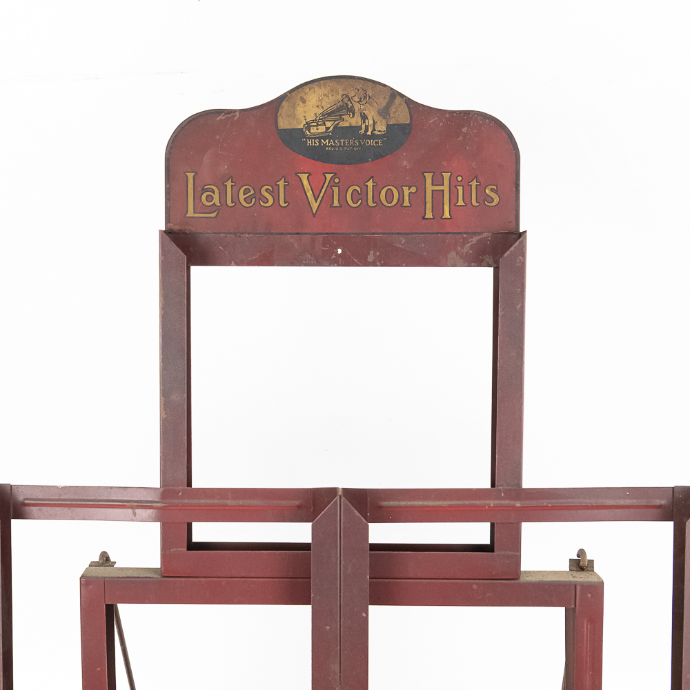 Victor Record Retail Display Rack