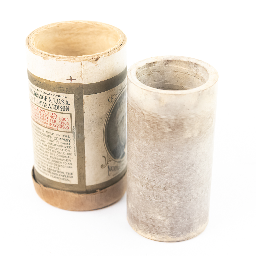 Brown Wax Cylinder Record - Columbia Quartette