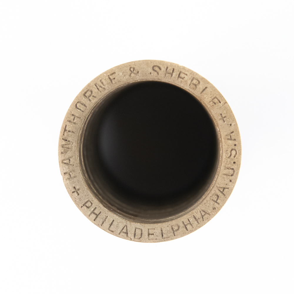 Hawthorne & Sheble Brown Wax Cylinder Record
