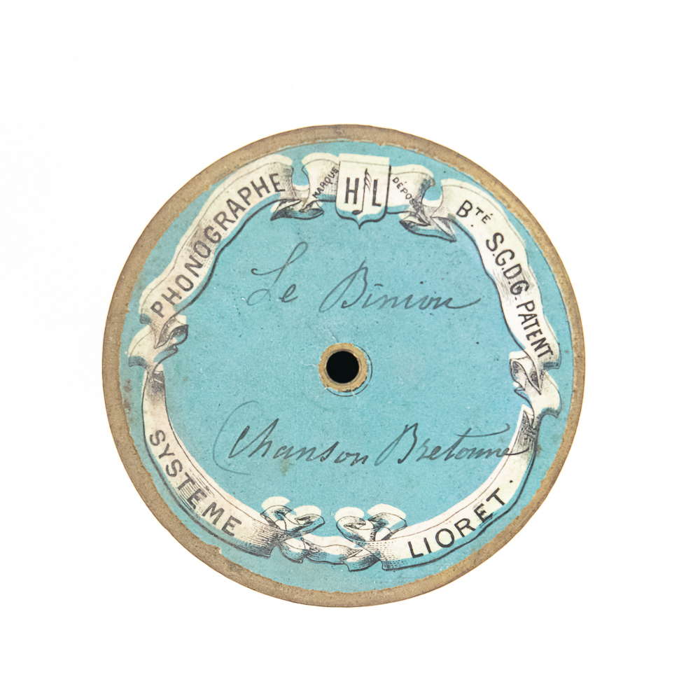 Lioret Celluloid Cylinder Record