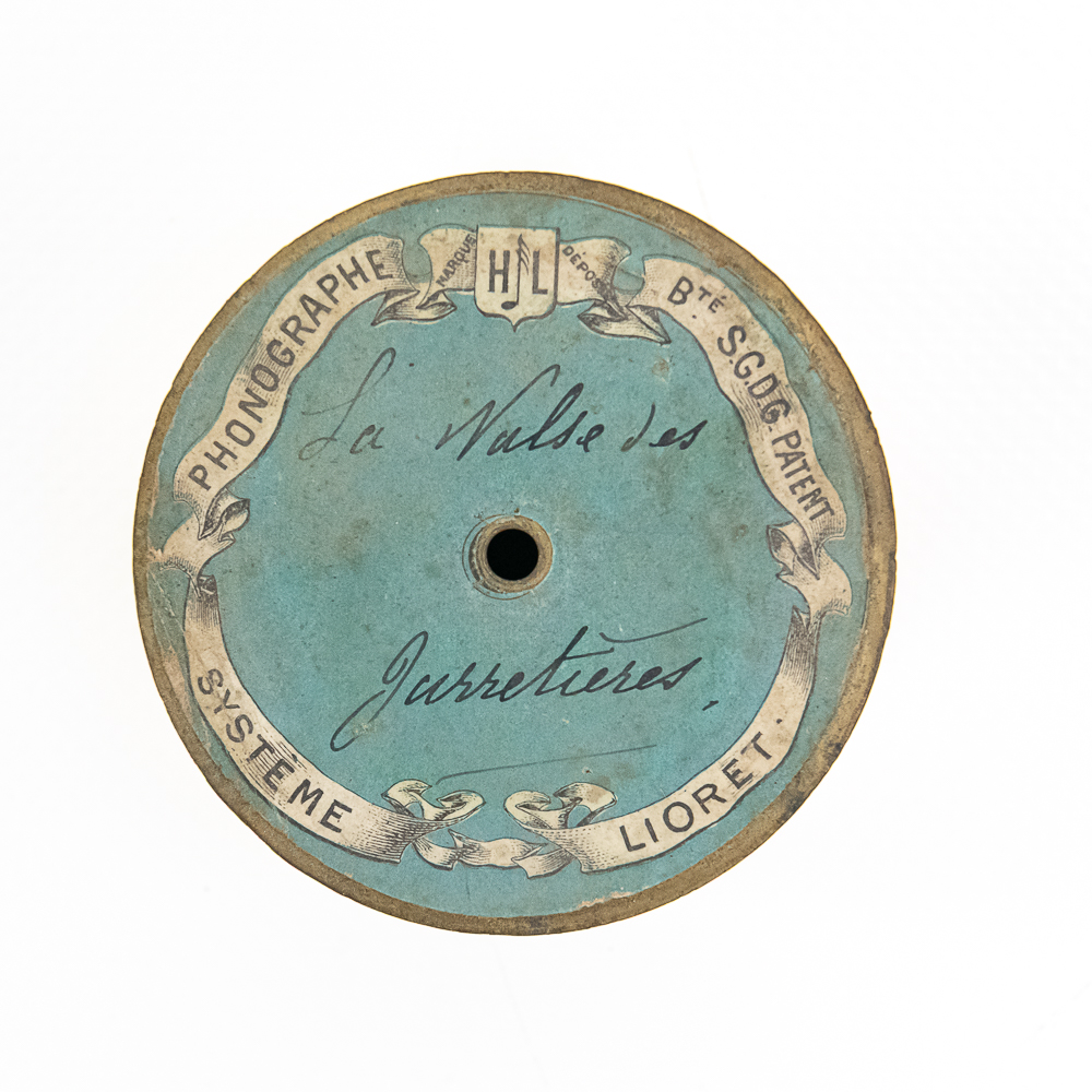 Lioret Celluloid Cylinder Record