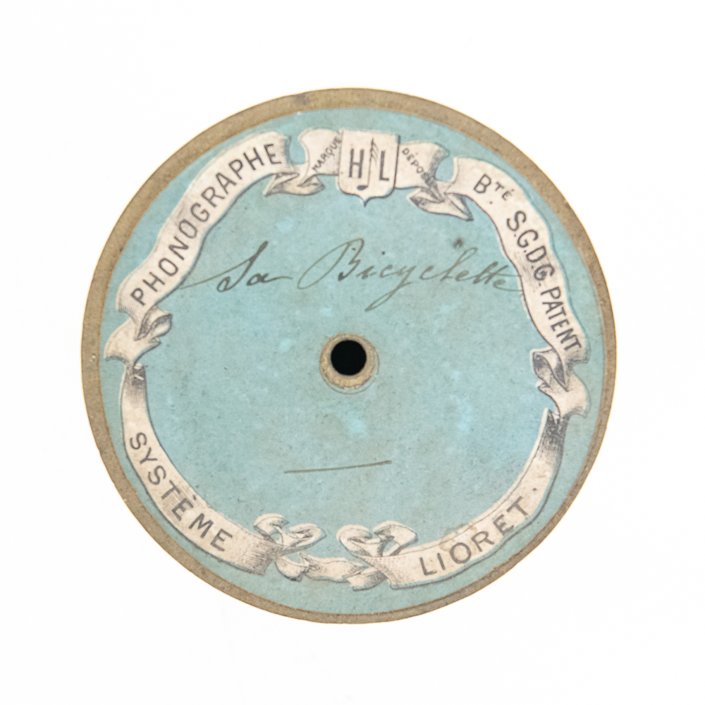 Lioret Celluloid Cylinder Record