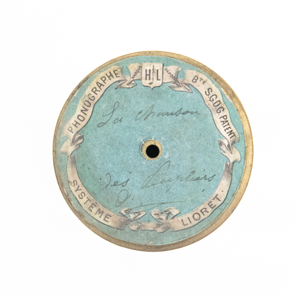 Lioret Celluloid Cylinder Record