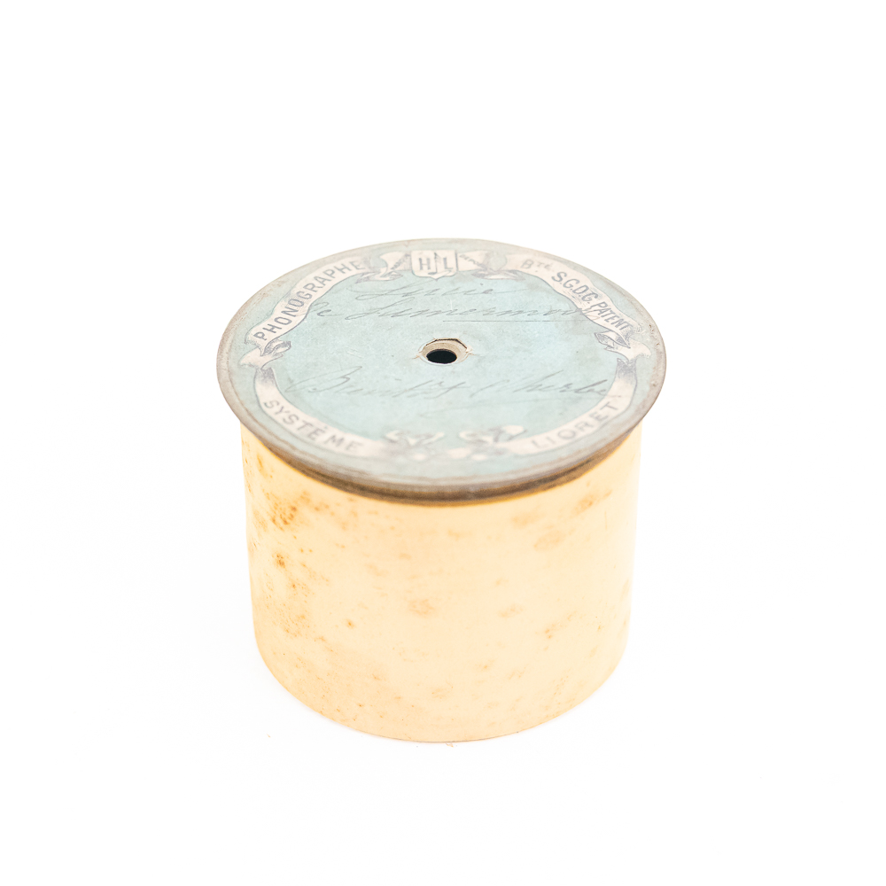 Lioret Celluloid Cylinder Record