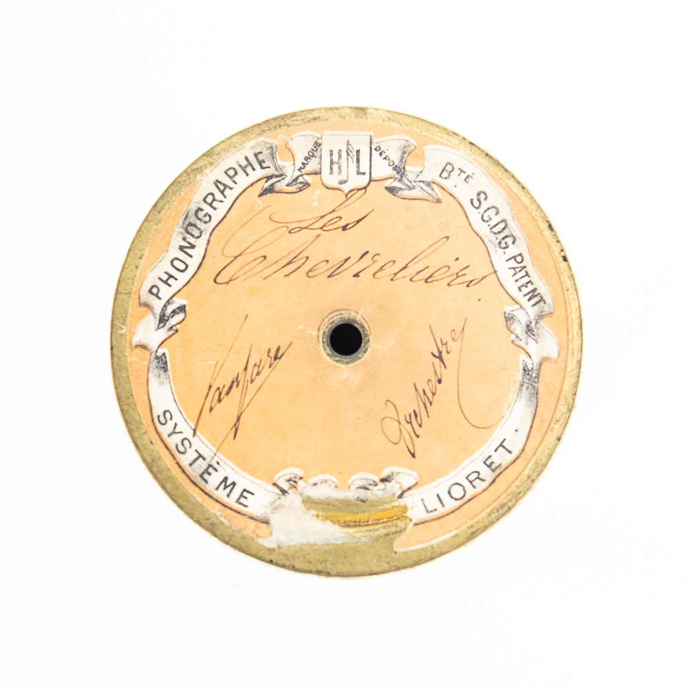 Lioret Celluloid Cylinder Record
