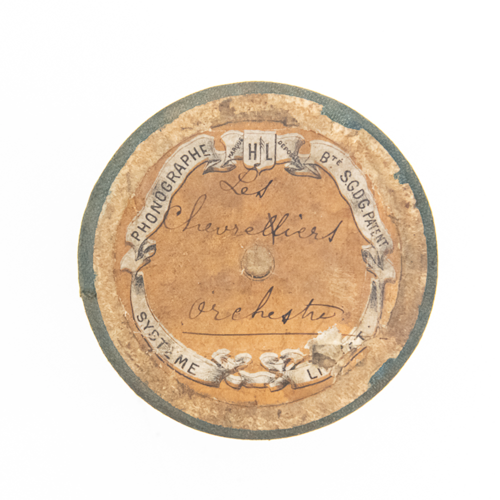Lioret Celluloid Cylinder Record