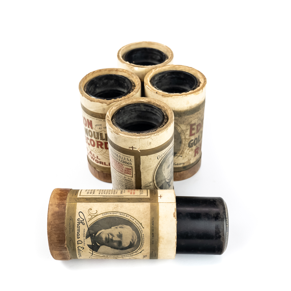 Edison Taft Speech Cylinder Records (5)