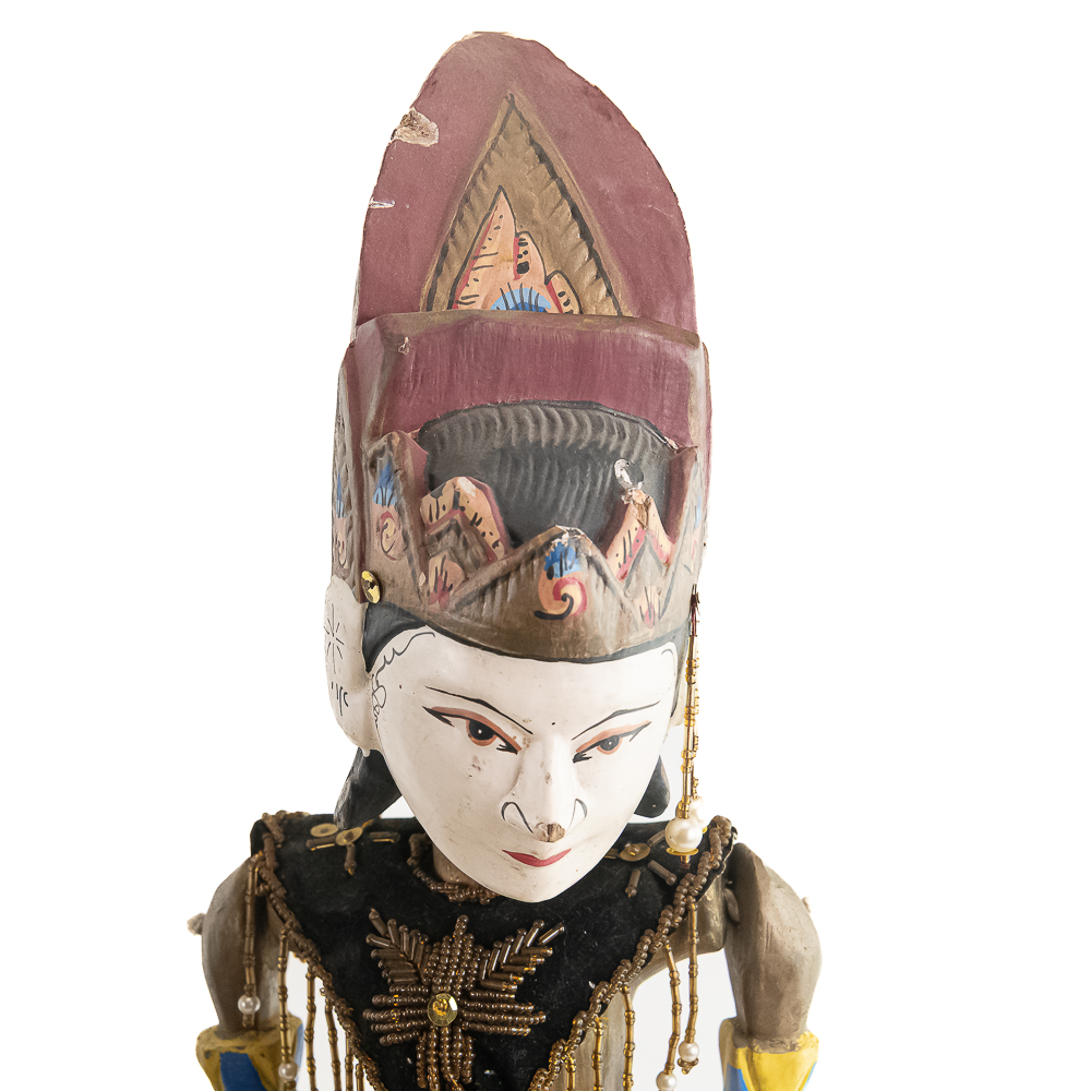 3 Indonesian Hand Puppets - Wayang Golek