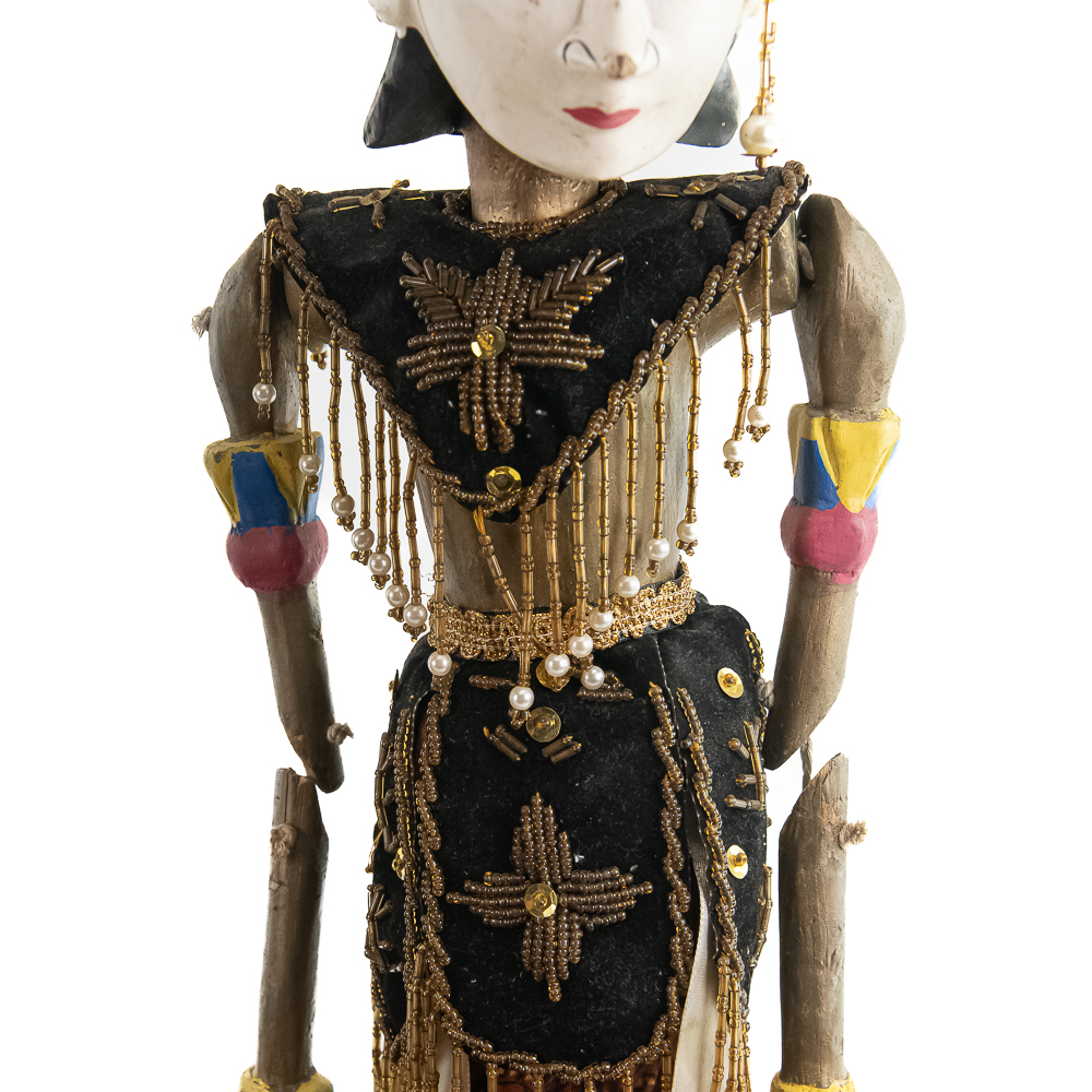 3 Indonesian Hand Puppets - Wayang Golek