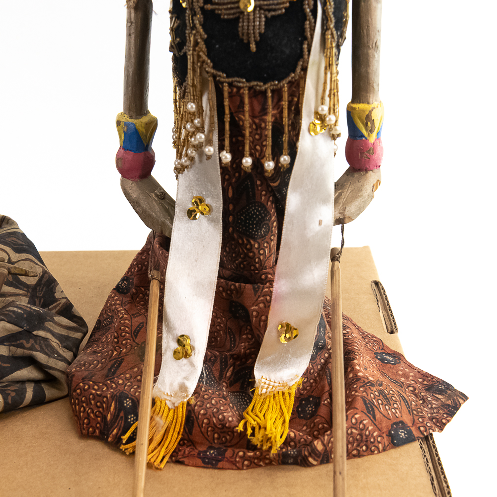 3 Indonesian Hand Puppets - Wayang Golek
