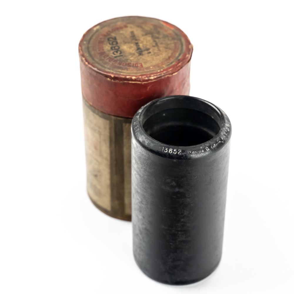 Edison Black Wax Cylinder Record Hebrew Jokes