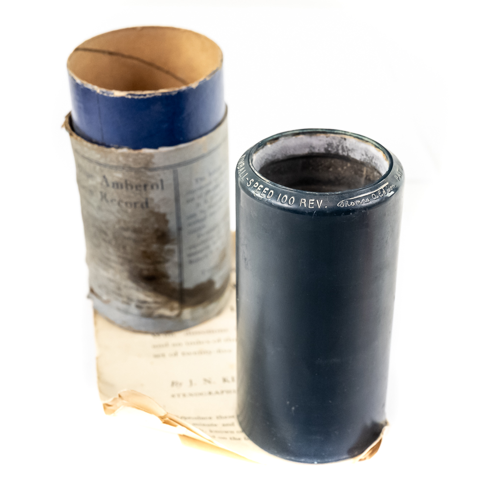 Edison Dictation Record No. 11 & Booklet