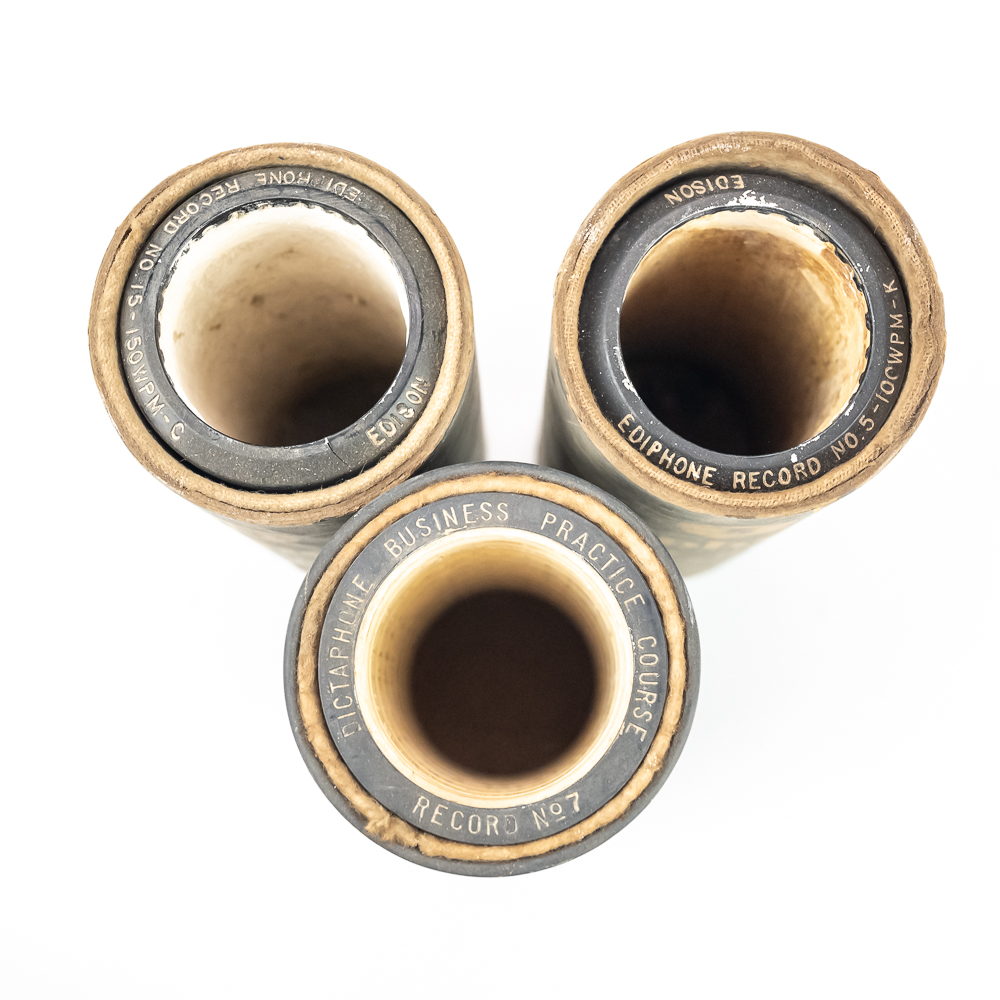 3 Ediphone Business Course Cylinder Records