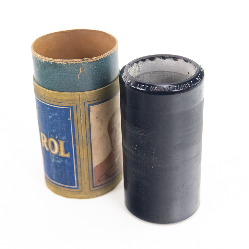 Edison Blue Amberol Let Us Not Forget