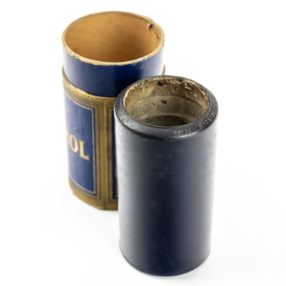 Edison's Personal Remarks Cylinder Record