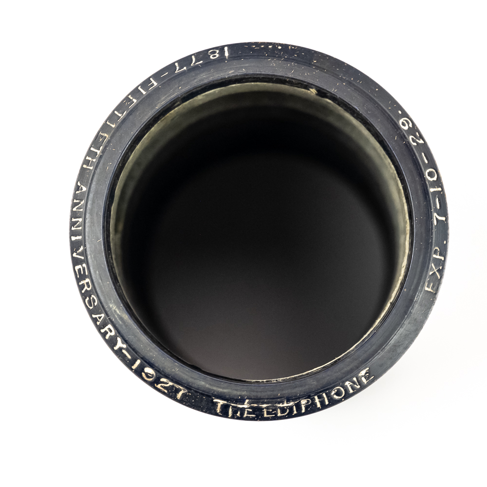1877 - Fiftieth Anniversary - 1927 Cylinder Record