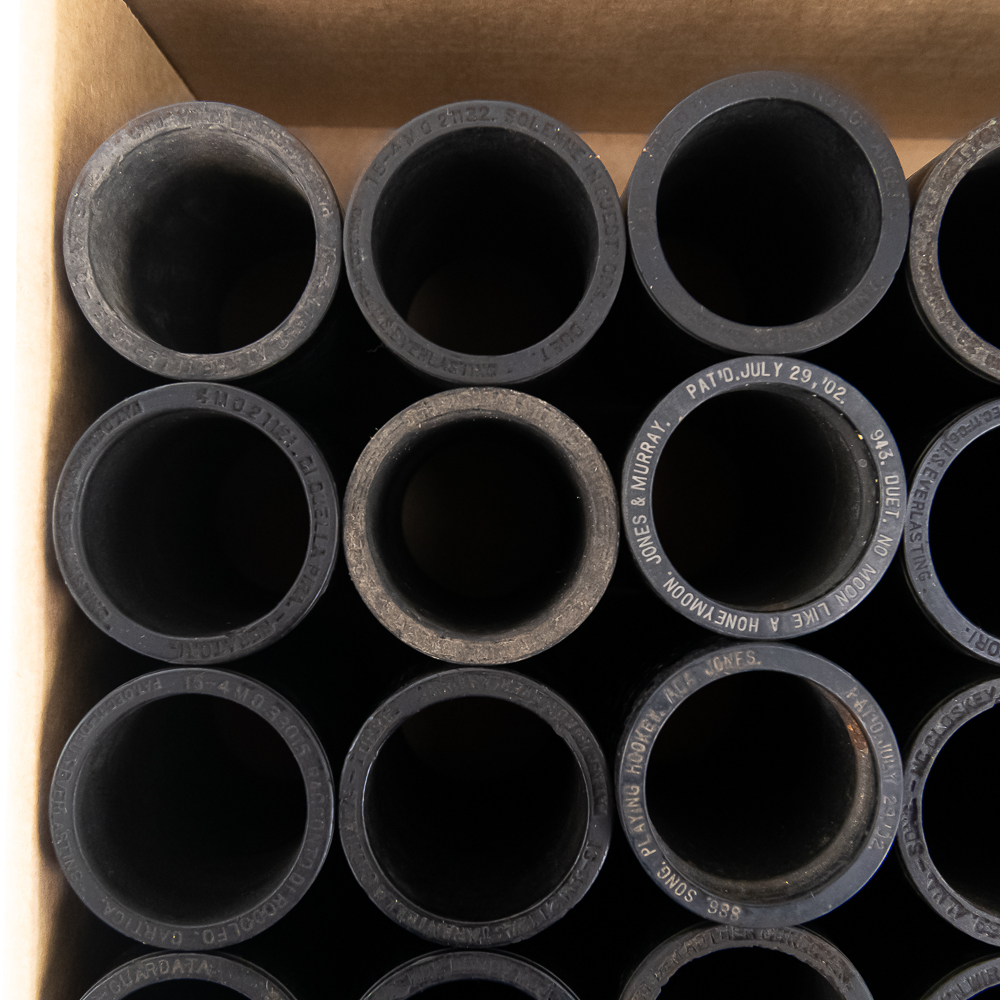 50 Edison Phonograph Cylinders
