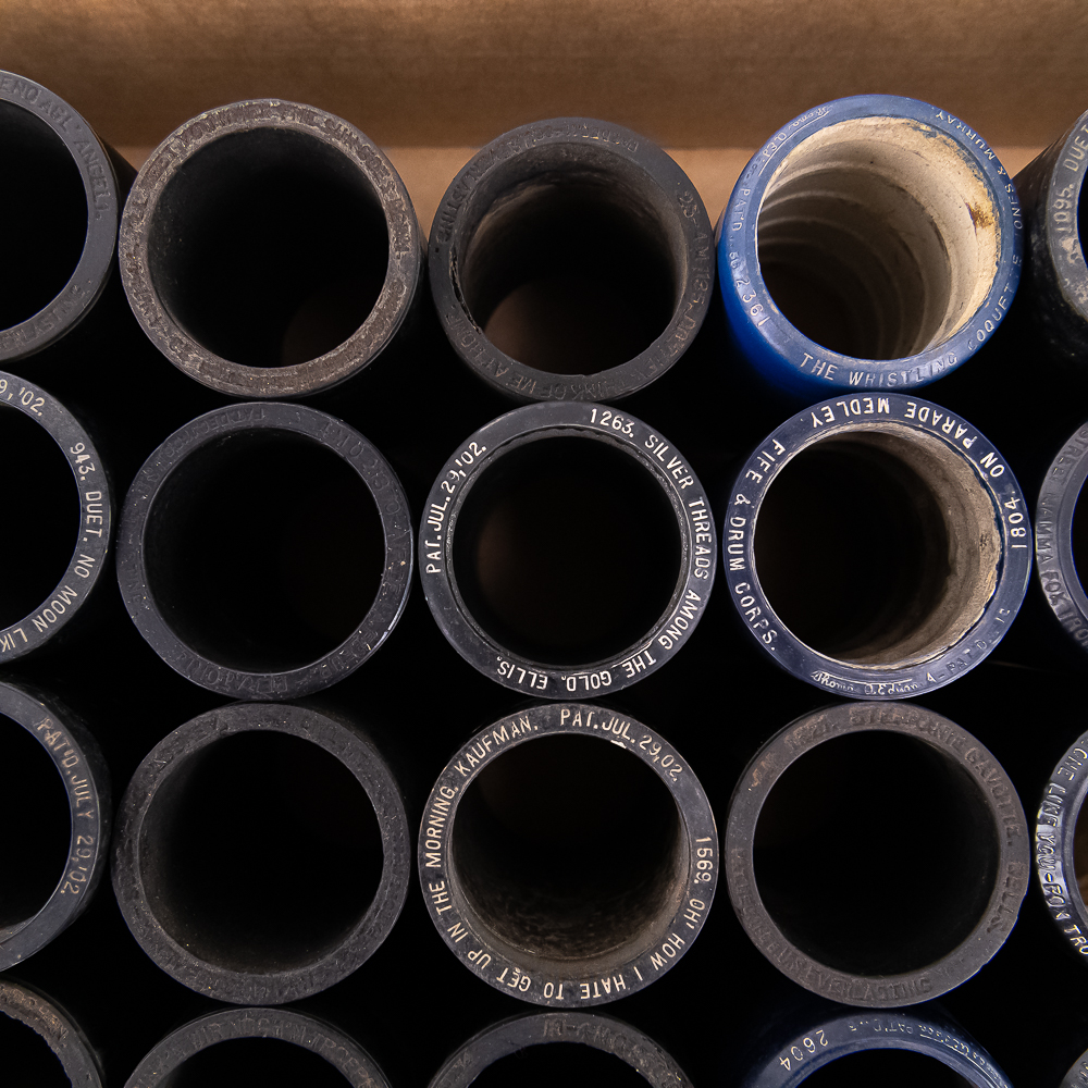 50 Edison Phonograph Cylinders