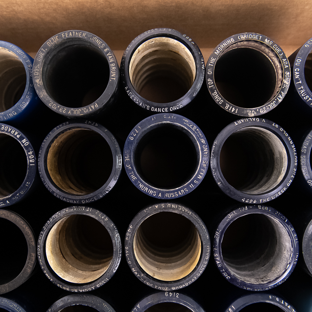 50 Edison Phonograph Cylinders