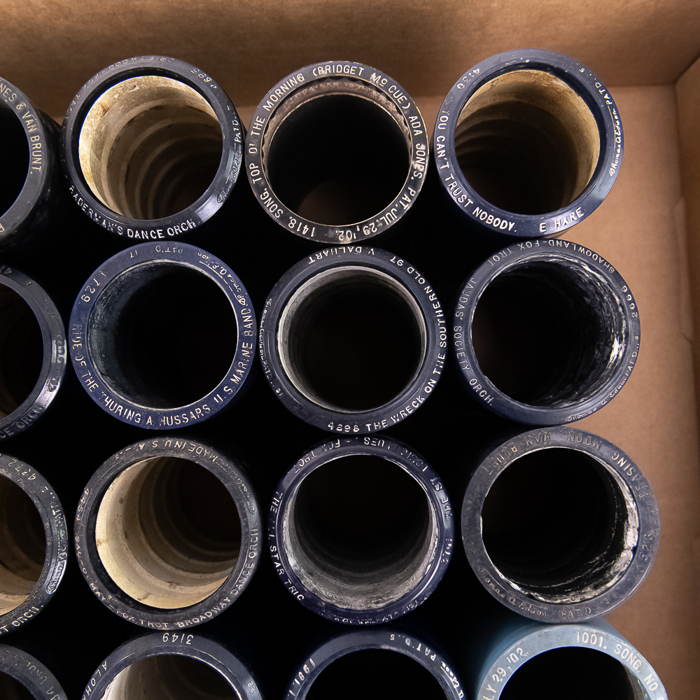 50 Edison Phonograph Cylinders
