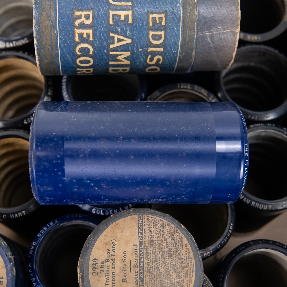 50 Edison Blue Amberol Cylinder Records